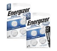 Energizer Max - Pack de 4 Pilas de Botón de Litio CR2032, sin Mercurio añadido y Potencia para Dispositivos pequeños como Dispositivos médicos, básculas, Elementos vestibles