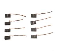 8 escobillas de carbono de 6 x 6 x 10 mm para motor de ventilador, motor de ventilador, motor de limpiaparabrisas, piezas de repuesto automotrices