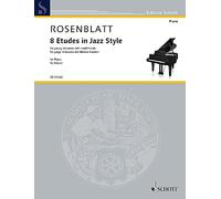8 Etudes in Jazz Style: for young virtuosos with small hands. piano.