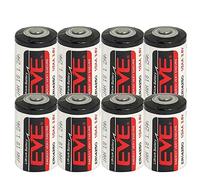 8 Eve ER14250 1/2AA 3.6V batería de Litio Muy Resistente tamaño de la Bobina