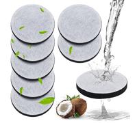 8 Filtros de Agua MicroDisc para Brita Fill & Go Botellas Filtrantes | Reutilizables Filtración Instantánea del Agua Reduciendo PFAS, Cloro, Micropartículas y Olores Indeseados