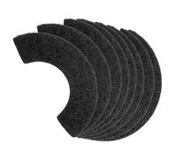 8 filtros de carbono compatibles con Litter-Robot 4, filtros de carbón activado de repuesto para caja de arena, filtro de carbono premium, grueso y duradero, elimina el olor y controla la humedad en