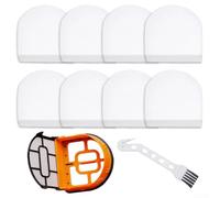 8 filtros de espuma para Shark WD101, AW302 Kit de repuesto de aspiradora para limpiador Hydrovac XL de 3 pulgadas