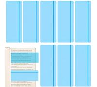 8 Geführte Lesestreifen Lesehilfen, 19 x 7 cm, Große Blau Geführte Lesen Streifen, Lesestreifen Markierungsstreifen, Leselineal Dislexia Overlay Lesen Ruler für Legasthenie, Visuelles Stress, ADHS