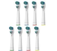 8 Genérica Cabezales de repuesto para cepillos de dientes eléctricos compatible con Braun Oralb Dual Clean, Cabezales de repuesto para cepillos de dientes eléctricos, diseño de Dual Clean