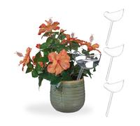 8 Globos de riego diseño pájaro Biberones riego de 200 ml Regadores de PVC