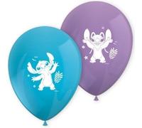 8 globos * STITCH & ANGEL * como decoración para cumpleaños infantil y fiesta temática | 85 cm de circunferencia | Globos de Globos Disney decoración de globos fiesta temática fiesta infantil