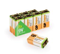 8 GP Batterie SUPER E-Block 9,0 V NUEVO