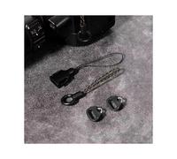 8 Hebillas de Liberación Rápida para Correa de Cámara DSLR, Adaptador de Bucles Triangulares con Tapa y Conector de Anillo Dividido.