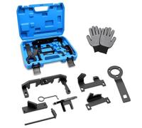 8 herramientas de correa dentada para motor, alineación de árbol de levas, herramienta de sincronización compatible con Peugeot 1.0 VTi 1.2 VTi 108 208 308, Citroen, PSA, Toyota 1.0, 1.2, Opel, EB0