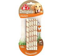 8 in1 Delights Pork, Sanos kausnack para perros, 75 gr