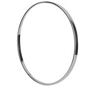 8 Inch Banjo Tension Hoop, Plated Steel Banjo Skin Hoop, Lightweight and Replacement Part for 8in Banjo, for Scratch Installation,