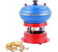 8 Inch Magnetic Tumbler Jewelry Polisher, 6.2L Capacity Pu Rubber Barrel,Vibrating Polisher Machine, Polisher Tools For Metal Jewelry,220V 90W, HUANGHAIQIU