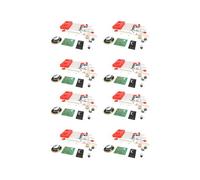 8 Juego de 7 Tubos de Radio AM Kit de Bricolaje Electrónico Kit de Aprendizaje Electrónico HX108-2 Kit de Bricolaje Sin Batería