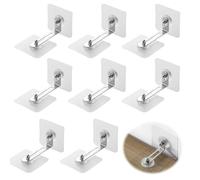 8 Juegos Correas De Muebles Seguridad Antivuelco,Anclajes De Pared Sin Taladro Autoadhesivo Para Bebé Protección,Anclaje Mueble Pared,Soporte De Pared Anti-Punta,Para Estanterías,Armarios,Aparadores