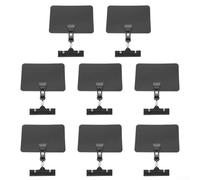 8 juegos de letreros de pizarra con clip para etiquetado de tiendas minoristas y señalización de descuento, para mini exhibiciones de productos en tiendas y mercados