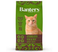 8 kg Banters Sterilized Pescado pienso para gatos