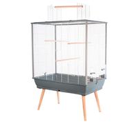 8 KG Zolux Neo Jili XL Jaula con percha exterior para pájaros