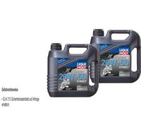 8 L Liqui Moly Aceite Motor Motorrad 4Takt 20W-50 Street API SN PLUS JASO MA2