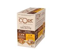 Wellness Core Shredded Selection Comida húmeda sin granos para gatos 8 latas de 79 g