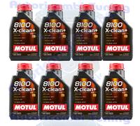 8 Litros Aceite Motor Coche Motul 8100 X-Clean + Xclean 5W30 Acea C3 VW 50400