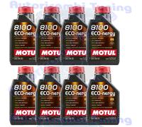 8 Litros Aceite MOTUL 8100 Eco Nergy 5W30 A5/B5 Sintético Ford Wss M2c 913D Pd