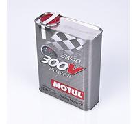 8 litros SAE 5 W40 Motul 300 V Alimentación aceite de motor