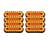 8 Luces Laterales de marcación 20 LED 24 V Trusk para Lado de la lámpara