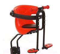 8 meses a 4 años de edad asiento infantil bicicleta delantera portátil asiento ebike con pedales plegables silla de montar bicicleta fácil instalación niños accesorios para la mayoría de bicicletas de