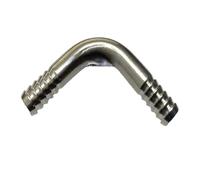 8 mm, 10 mm, 12 mm, 13 mm, 14 mm, aro recto, 90 grados, codo 316 L, acero inoxidable, tubo de montaje, conector de agua Gas Oil RUAJOGYNVM (14 mm)