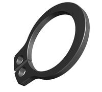 8 mm Anillos de Retención, clips en C externos, anillos de seguridad para trabajos pesados, anillos elásticos con acabado de fosfato negro en acero al carbono, clip tope DIN471 para eje (10 piezas)