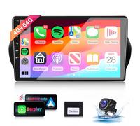 【8 Núcleo 4+64G】 Hodozzy Carplay Radio Coche para Citroen Nemo/Peugeot Bipper/FIAT Fiorino Qubo,10 Pulgadas Autorradio Android con Pantalla Táctil con WiFi/GPS/RDS/FM/Bluetooth/USB/DSP