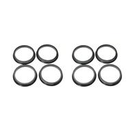 8 O 4 Piezas De Collarines Centrales Universales Para Rueda Coche De 66.6-57.1mm Accesorios Para Anillos De Centrado Cubo De Neumático Adaptador Espaciador Rueda(8pcs)