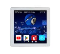 8 Ohm Sistema Android 10.0 WIFI Inteligente 4X25W Estéreo Cine en Casa Música de Fondo Amplificador de Pared Blanca