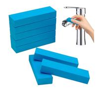 8 Pack Esponjas de Limpieza para Cocina y Baño, Estropajo Suave Reutilizable para Acero Inoxidable, Fregadero y Azulejos, Tamaño Compacto 8×2.5×1.3cm