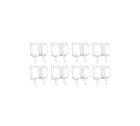 8-pack mobile phone wall holder with hook for bed