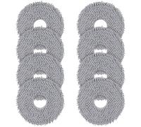 8 Paños de Fregado para Roborock Qrevo QV 35A 35S/S5V/Qrevo S/Pro/MaxV | Qrevo Master/Plus/Curv/Slim/QR 598 798/Saros 10R/Z70 Robot Aspirador, Reutilizable y Lavable