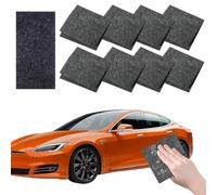 8 Paños Nano para Eliminar Arañazos del Coche,Reparador de Rayaduras,Limpieza Profunda y Protección de la Pintura,Paño Reparador Arañazos Coche,Reparar Rayones de Pintura (Sin Dañar la Carrocería)