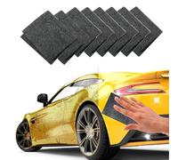 8 Paños Nano Sparkle, Paños Quitarañazos para Coche, Nano Sparkle Cloth, Reparación de Arañazos Superficiales y Pulido de Pintura, Reutilizable, Pulido de Mantenimiento