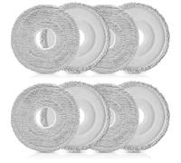 8 Paños para Dreame L10s Ultra Gen 2/L10s Ultra Gen 3,L20/L40 Ultra AE,L40s Pro Ultra/L50 Pro Ultra,X30/X40/X50 Ultra,X40/X50 Master,L10s Pro/L10 Prime,Mova E30 Ultra /P50 Pro Ultra/V50 Ultra Complete