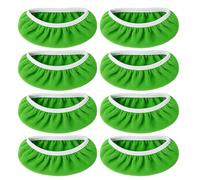 8 Paños Reutilizables para Mopa (25.4x11.5cm) - Compatible con Swiffer - Limpieza Húmeda/Seca para Suelos Duros y Madera - Lavables