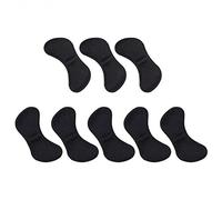 8 pares de almohadillas para el talón, almohadillas para el talón, almohadillas para el talón para zapatos demasiado grandes, hombres, mujeres, relleno mejorado ajuste y comodidad del zapato