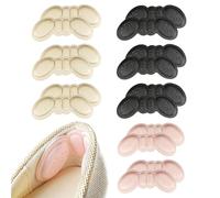 8 pares de almohadillas protectoras para talón, almohadillas para talón, almohadillas antideslizantes para el talón, almohadillas altas para el talón