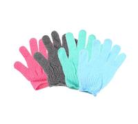 8 Pares Guantes Para Fregar Barro Guantes De Masaje De Baño Guante Para Lavar Ollas Guante Exfoliante De Doble Cara Guantes De Baño De Ducha Nylon Agente De Mudanzas Spa