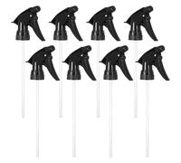 8 Pcs Boquillas de Pulverización para Botellas, Boquillas de Repuesto para Pulverizadores, Boquilla de Repuesto para Spray Bottles, Cabezal de Pulverización Ajustable para botellas de vidrio plástico