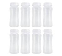 8 PCS Botellas de almacenamiento de leche a prueba de fuga de cuello ancho 300 ml de capacidad reutilizable Botellas de recolección de leche materna compatible con nuk Dr Browns