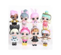 8 Pcs Lol Dolls L.o.l Surprise Ball Lil Sisters Pets Toys Girls_y
