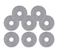 8 Pcs Paño para Roborock QV 35A/QV 35S,Qrevo S Pro,Qrevo S5V,Qrevo Curv/Edge,Qrevo Slim/Master,Saros 10R/Saros 20 Robot Aspirador,Microfibra Suave,Lavable y Reutilizable