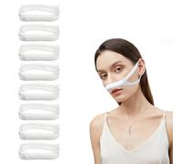 8 pcs Soportes Para Apósitos Nasales, Soporte Nasal Elástico, Vendaje Ajustable para la Nariz, Retenedor de Algodón con Capacidad de Absorción y Elasticidad