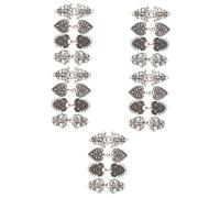 8 Pcs Sweaters for Trendy Button up Cardigan Women Shirt Sweater Safety Pin Shirts Brooches Shawl Clips Hanfu Collar Clip Women's Alloy
